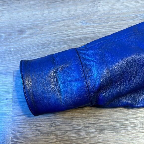 Georgetown leather design ladies soft leather jacket coat size small Y2K retro - Picture 14 of 16